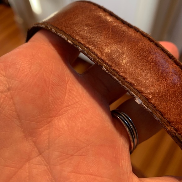 Used Tory Burch brown leather hobo bag - Picture 2 of 5